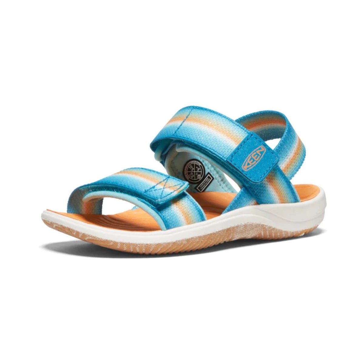 Keen, Elle Backstrap, Kids, Ipanema/Iceland Poppy