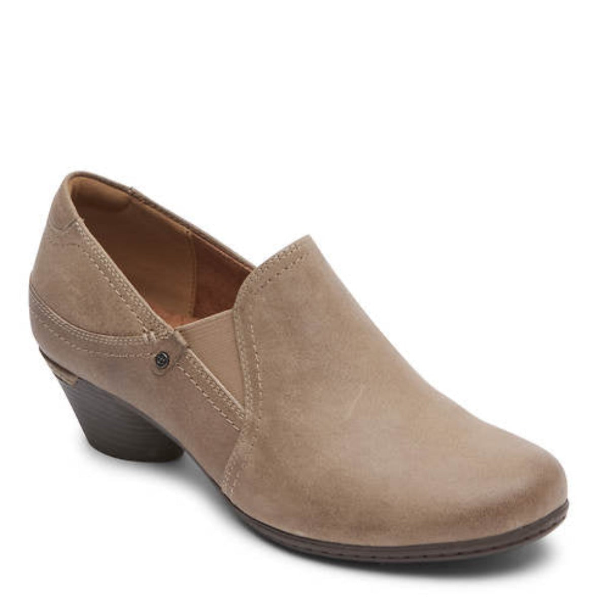 Cobb Hill, Laurel V Shootie, Women's, Taupe Leather