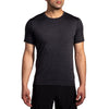 Brooks, Luxe Short Sleeve, Men's, Deep Black