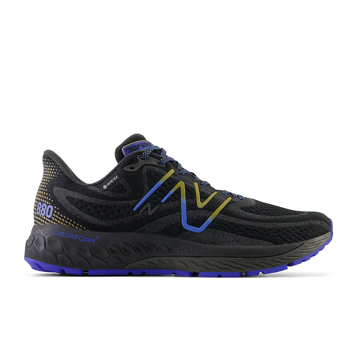 New Balance, 880 V13 GTX Wide, Men, Black Marine Blue