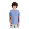 New Balance, Q Speed Short Sleeve, Men, Mercury Blue