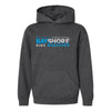 Bayshore Logo Hoody, Kids, Heather Charcoal (HC)