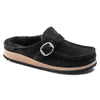 Birkenstock | Buckley Shearling Suede Leather | Women | Black