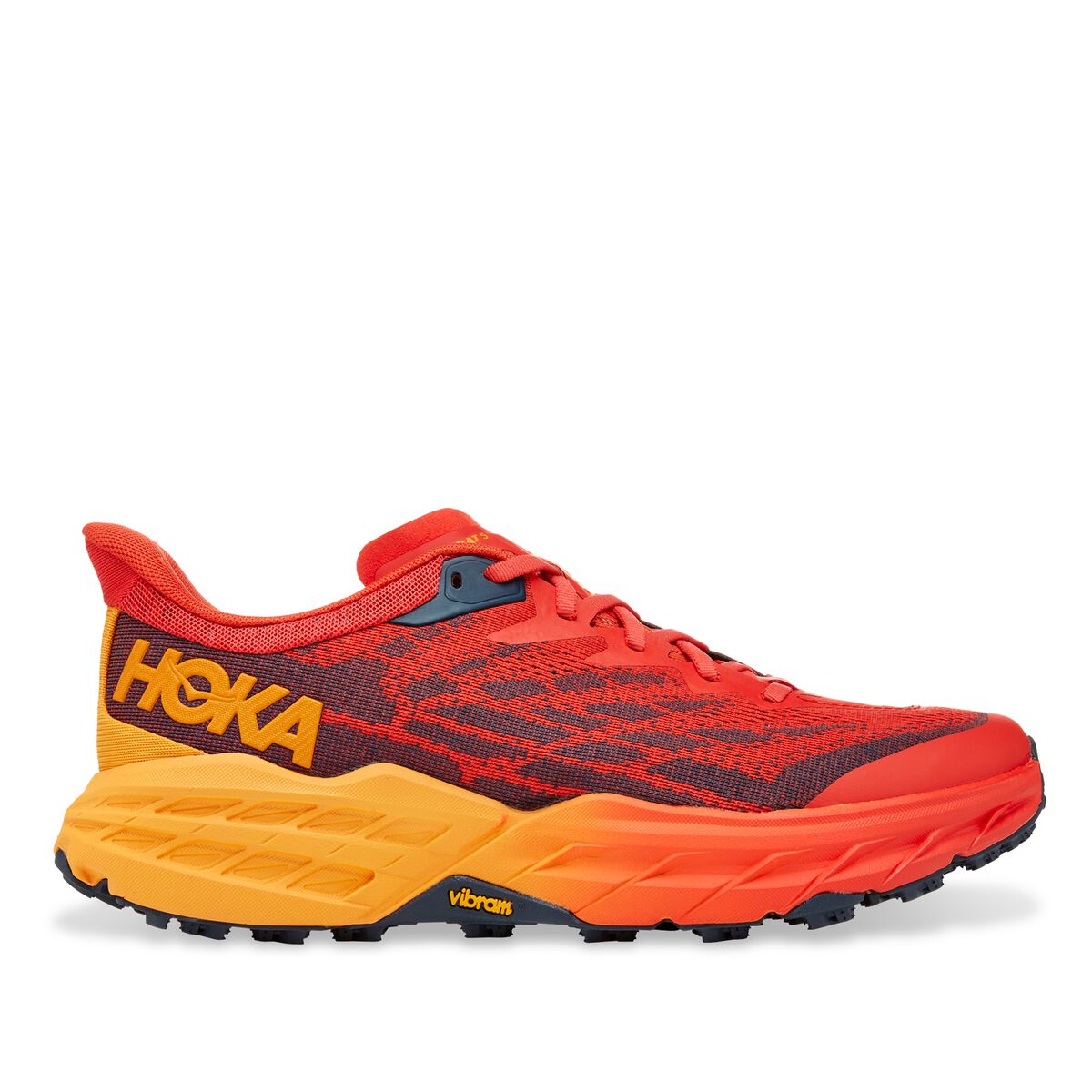 Hoka One One, Speedgoat 5 Wide, Men, Fiesta / Radiant Yellow