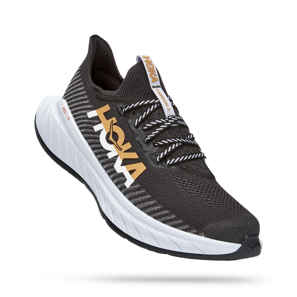 Hoka One One, Carbon X 3, Men, Black / White