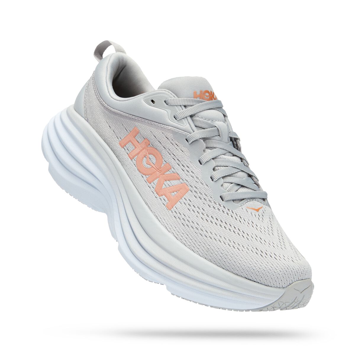 Hoka One One, Bondi 8 Wide, Women, Harbor Mist / Lunar Rock