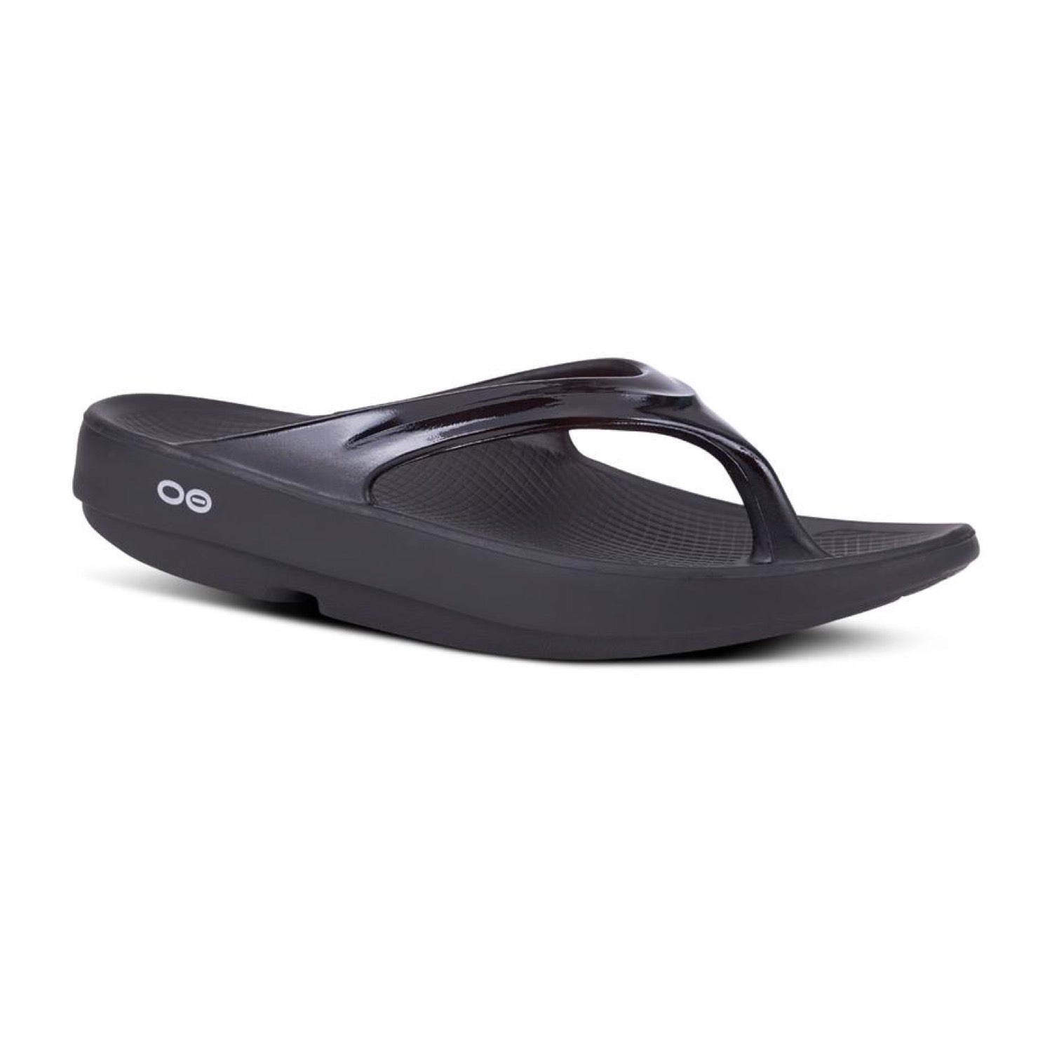 OOFos, OOlala Sandal, Women, Black (BLK)