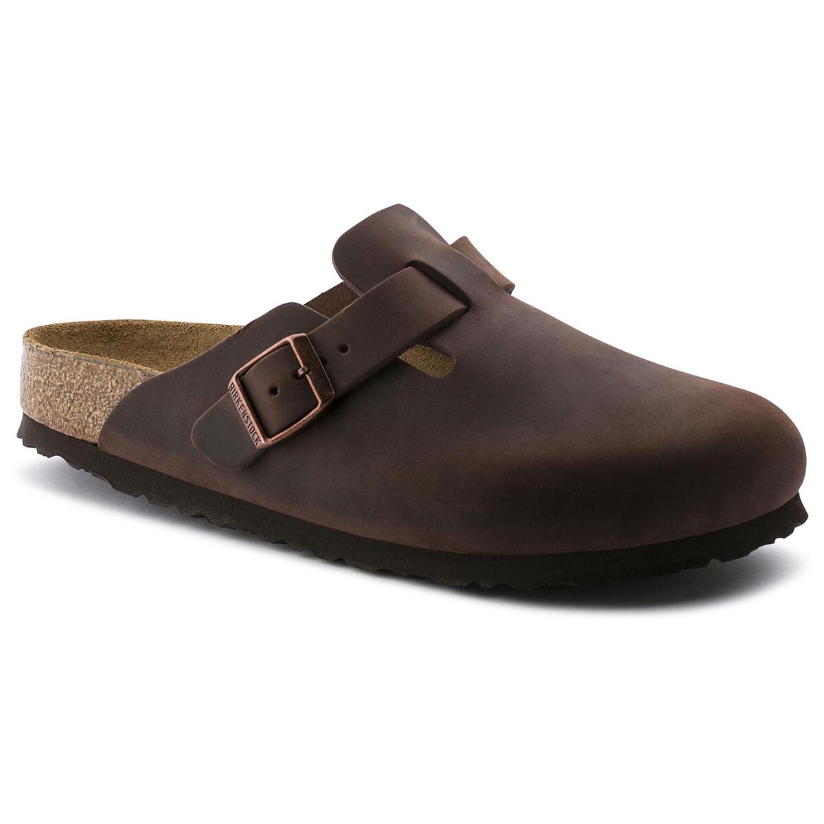 Boston Soft Footbed Oiled Leather Regular Width