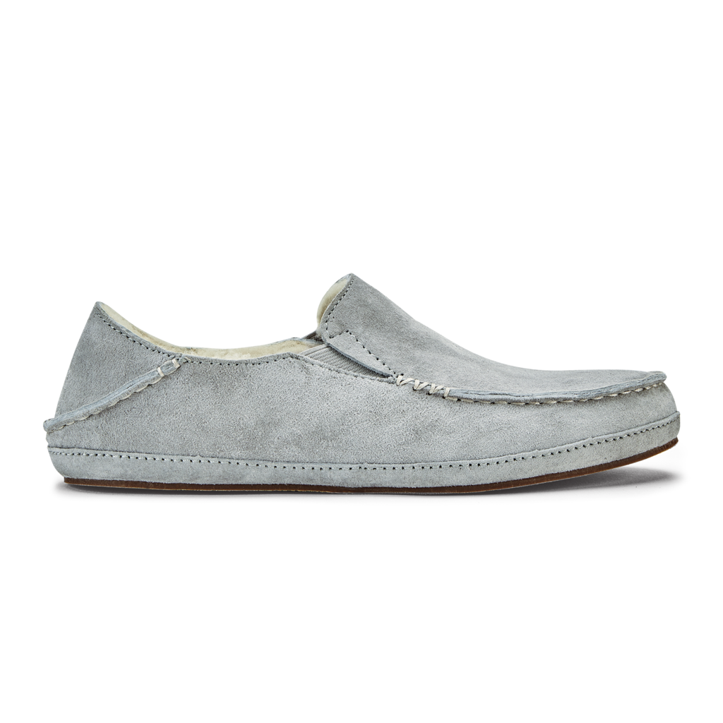 Olukai, Nohea Slipper, Women, Pale Grey/Pale Grey