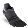 Injinji, Run MW No-Show, Men, Black/Grey