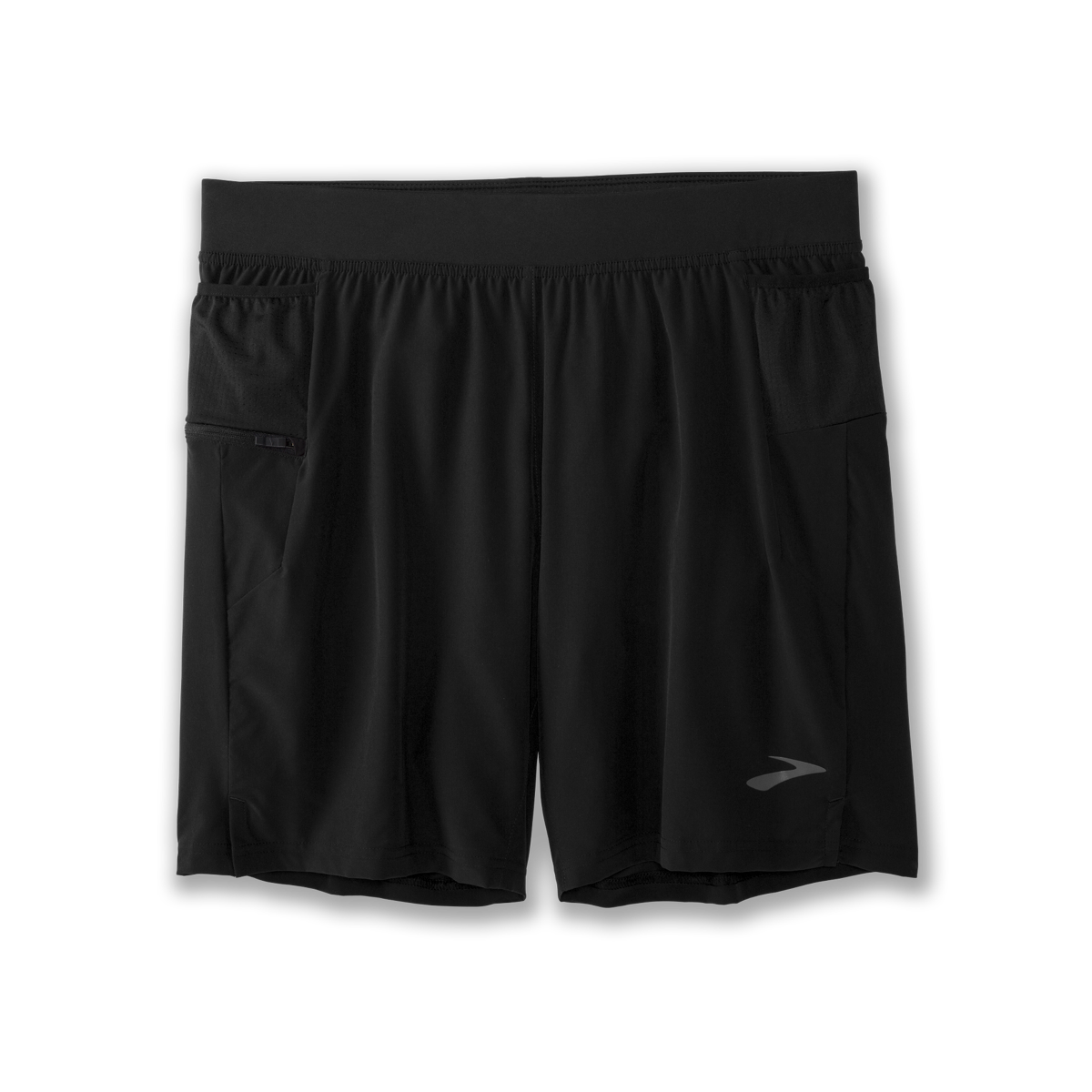 Brooks, Sherpa 7" 2-in-1 Short, Men, Black