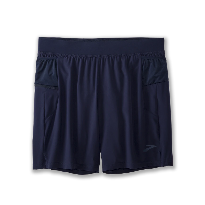 Brooks, Sherpa 7" 2-in-1 Short, Men, Navy (451)