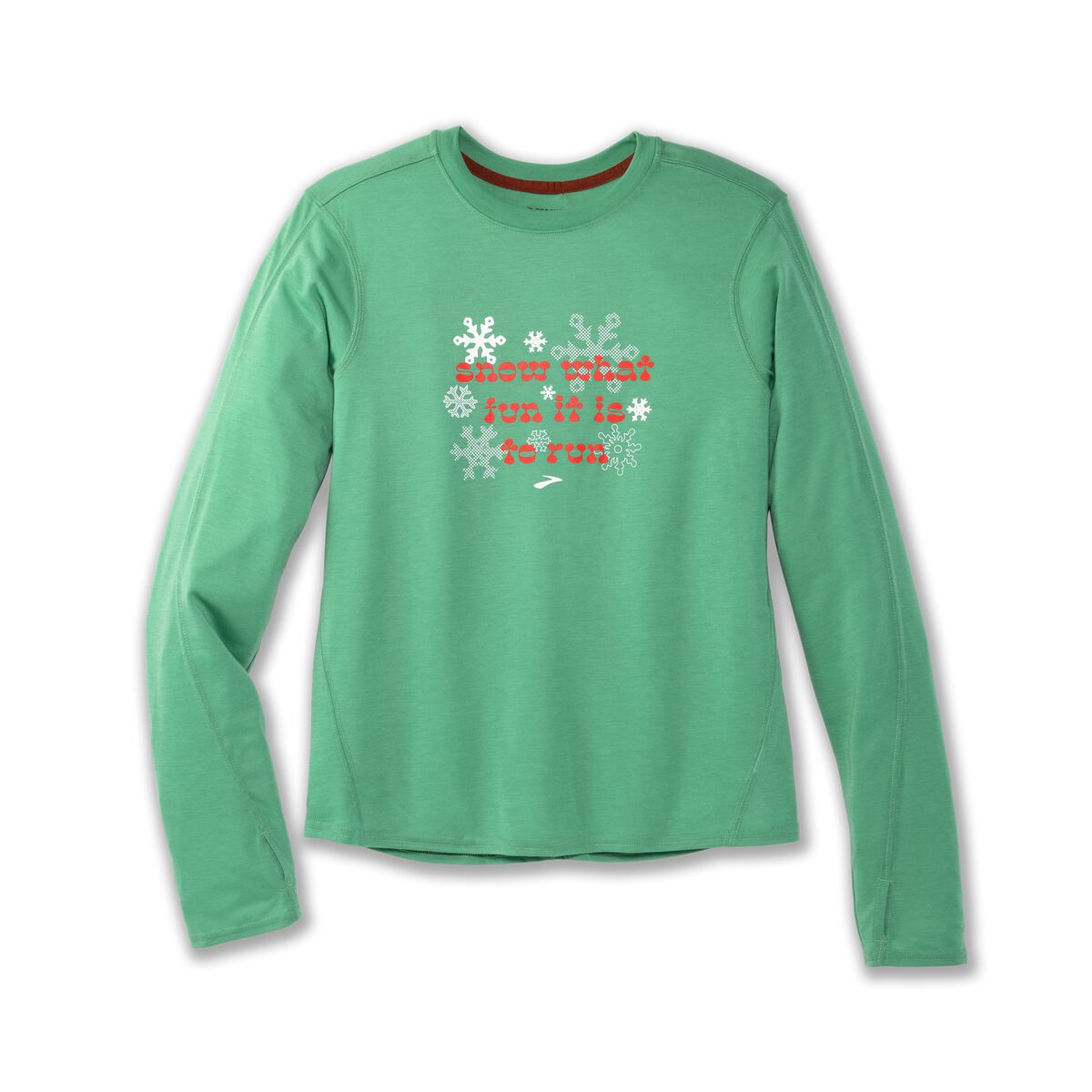 Run Merry Distance Graphic Long Sleeve