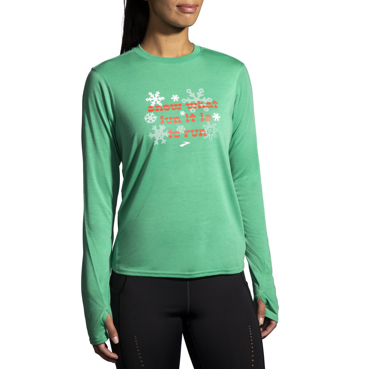 Women's Distance Long Sleeve Running Shirt | Brooks Running