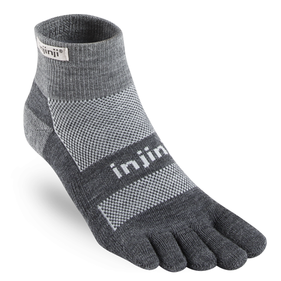 Injinji - Outdoor Midweight Crew Wool Toe Socks – Geartrade