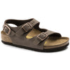 Birkenstock, Roma Birkibuc Narrow Width, Kids, Mocha