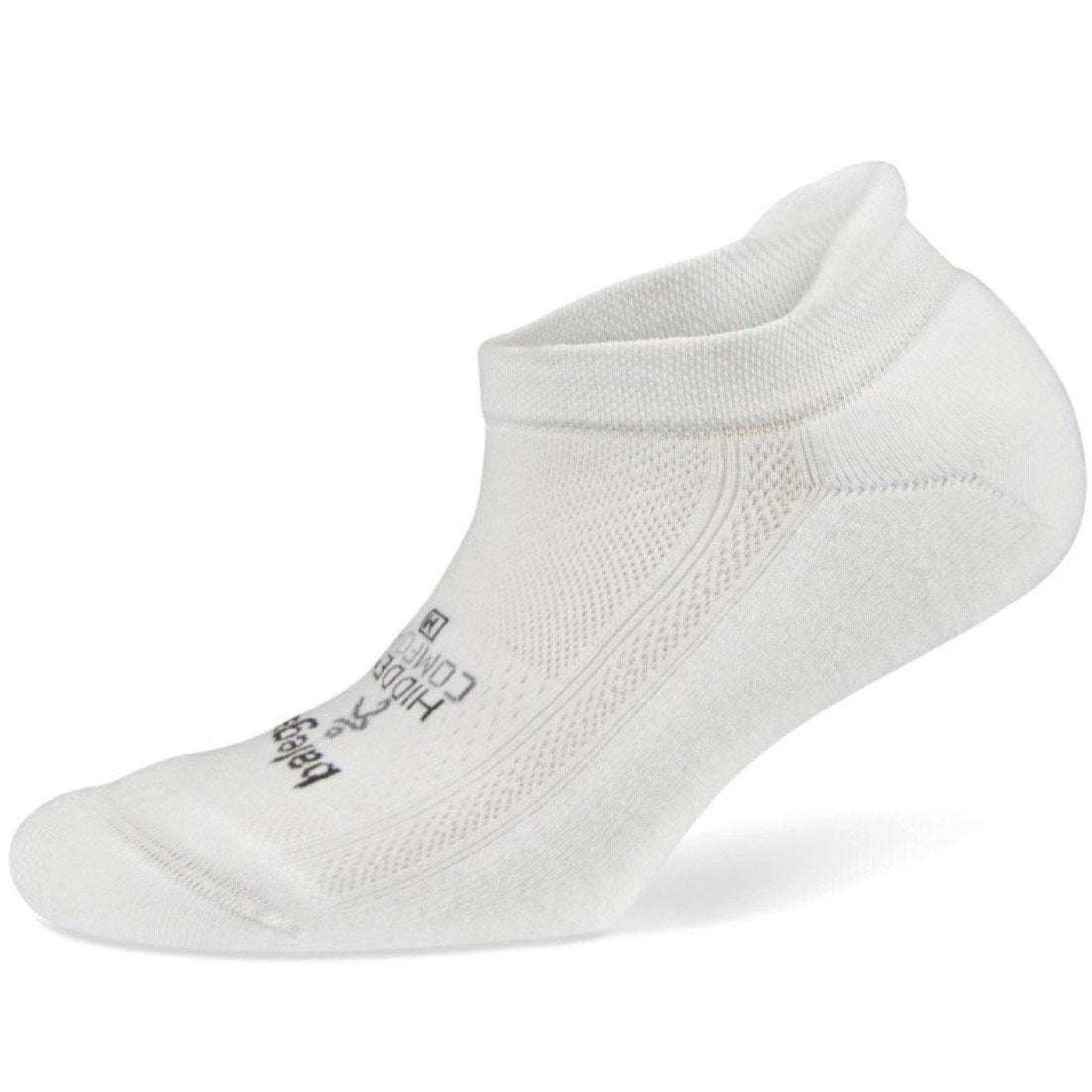 Balega, Hidden Comfort No Show Socks, Unisex, White