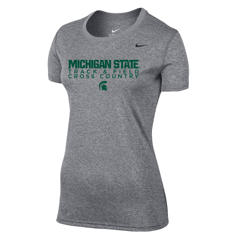 Michigan State Track & Field / Cross Country Dri-Fit Legend Short Sleeve