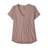 Patagonia, Side Current Tee, Women, Stingray Mauve (STYM)