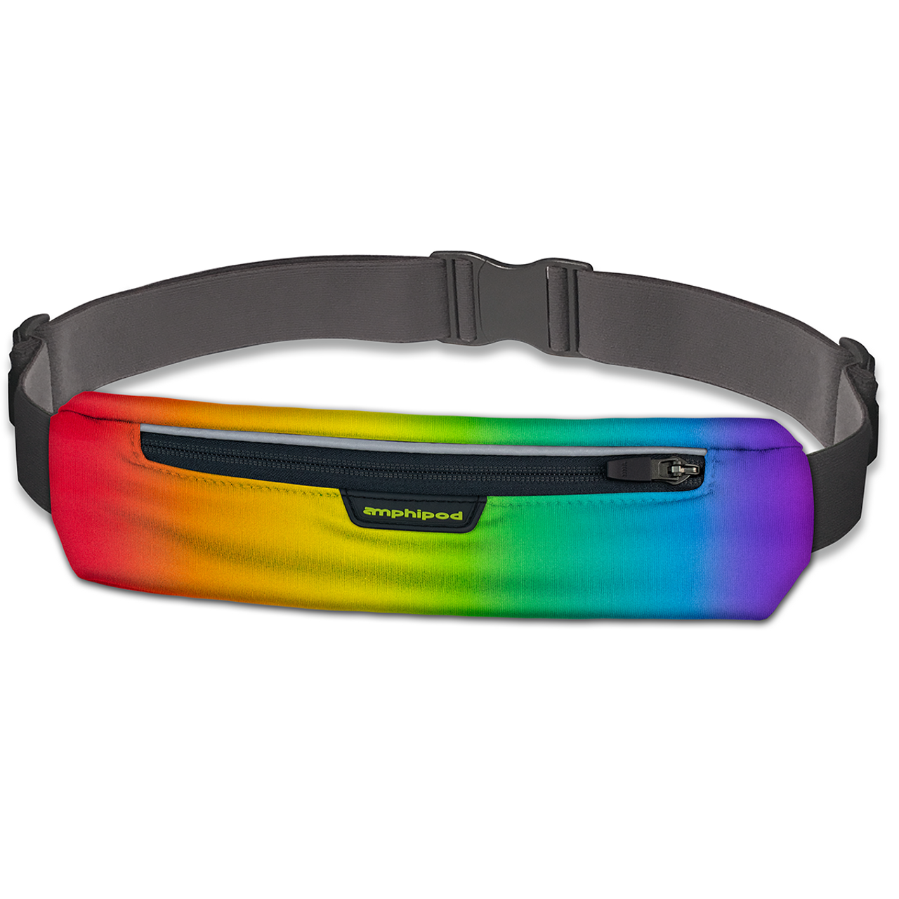 Amphipod, AirFlow MicroStretch Plus Luxe™ Belt, Unisex, Rainbow Ombre (29)