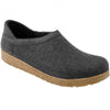 Haflinger, Closed Heel Clog, Unisex, Charcoal