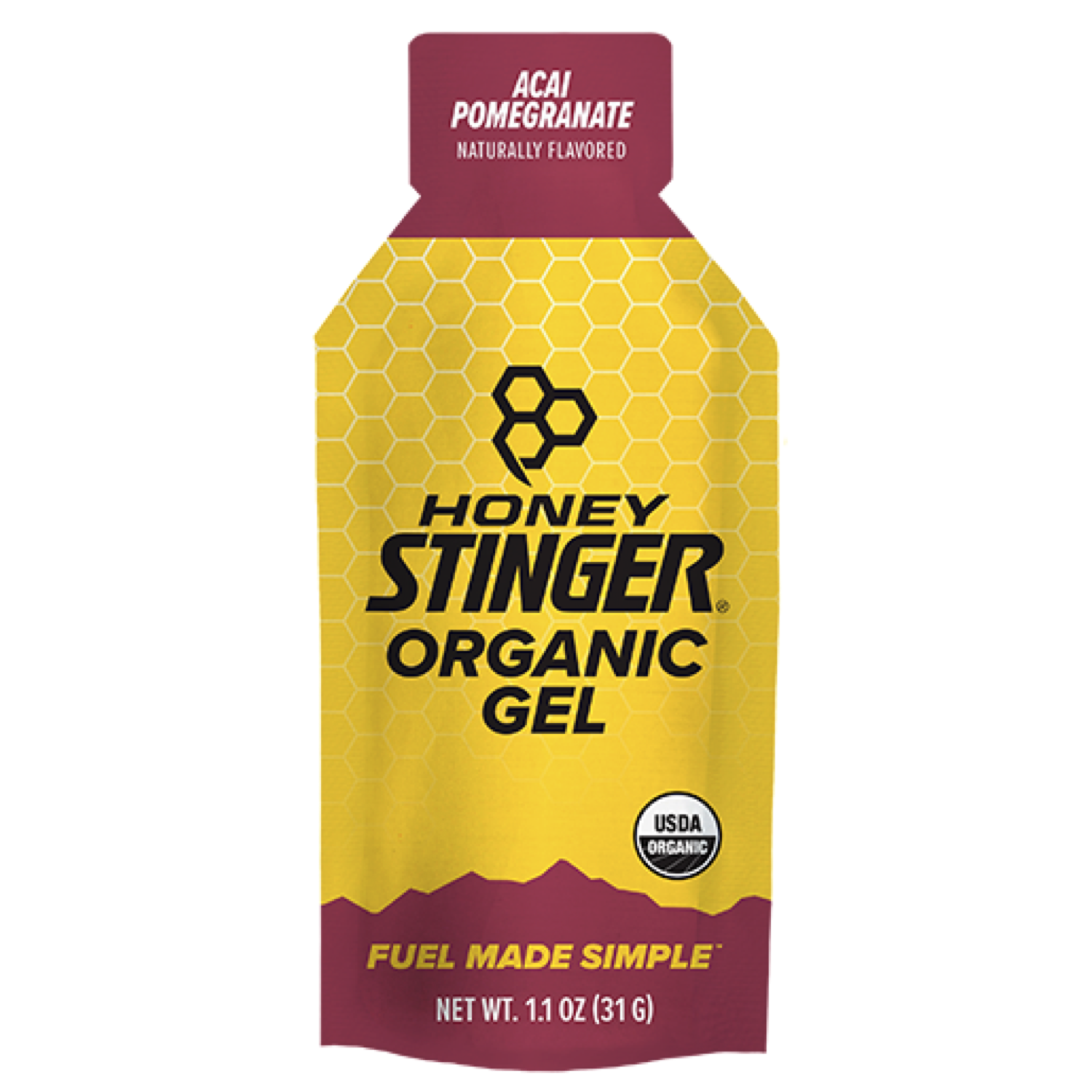 Honey Stinger, Energy Gel, Acai Pomegranate