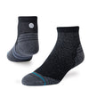 Stance, Run Quarter Staple Light Cushion, Men, Black