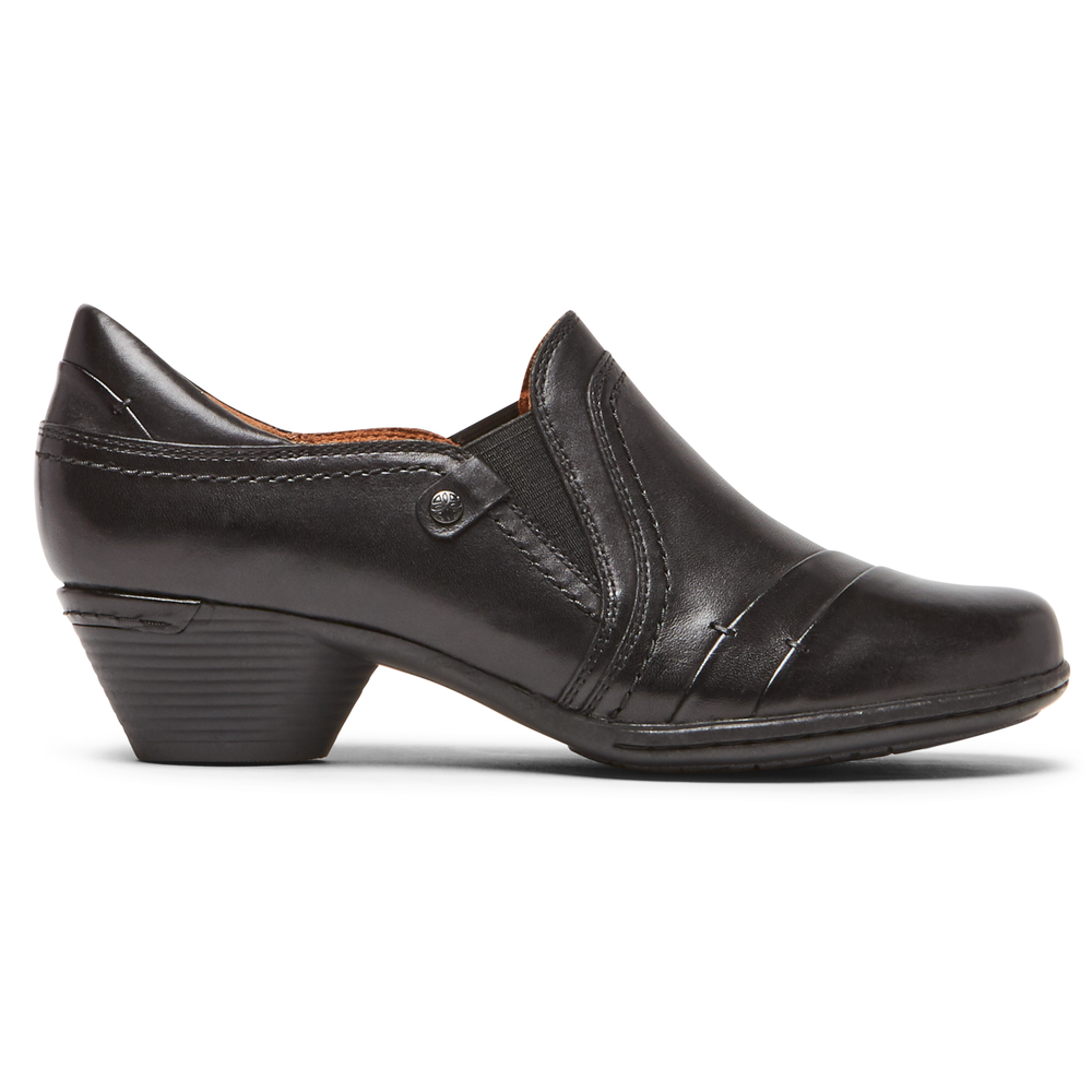 Cobb Hill, Laurel Slip On, Women, Black Nubuck