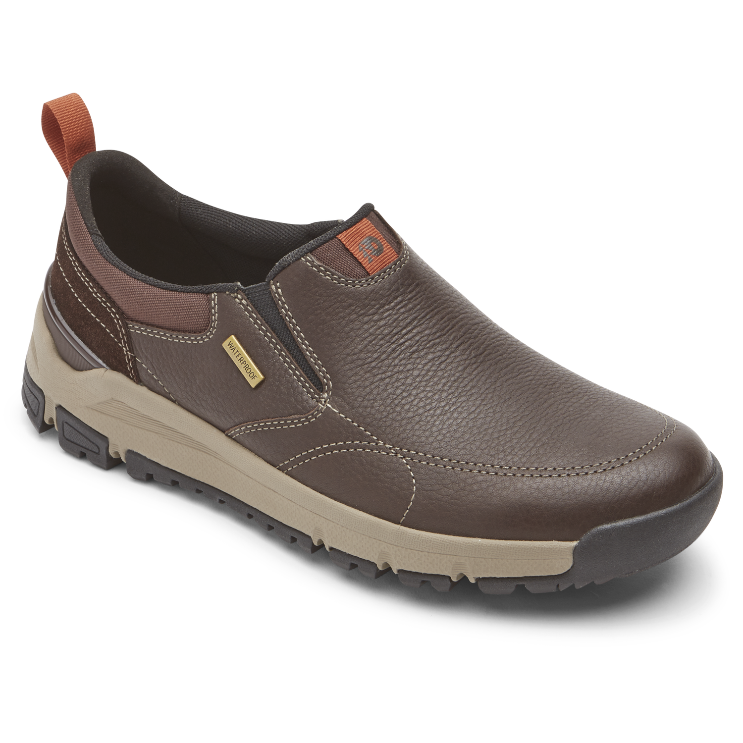 Dunham, Glastonbury Slip-On – Waterproof, Women, Brown Leather