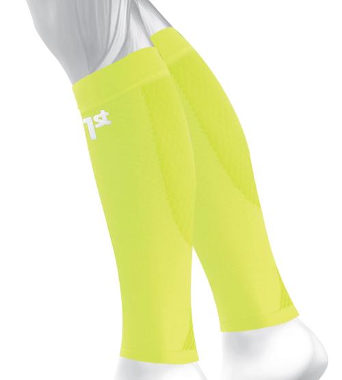 Os1st, CS6® Performance Calf Sleeves, Unisex, Reflector Yellow 