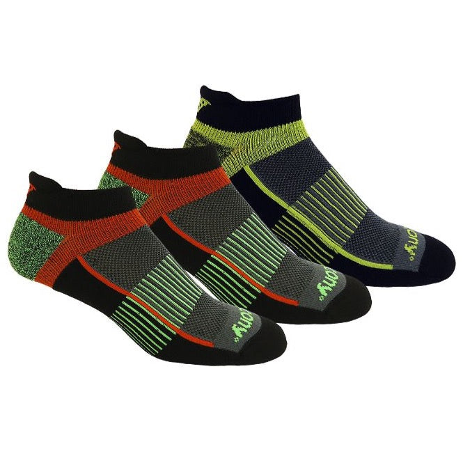 Inferno No Show Tab 3-Pack Socks