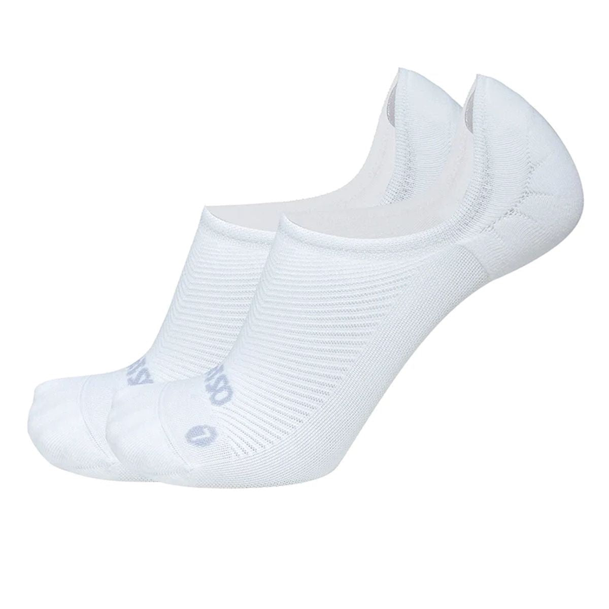 Os1st, Nekkid Comfort Sock No Show, Unisex, White