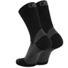 Os1st, FS4 Plantar Fasciitis Compression Socks - Crew, Unisex, Black