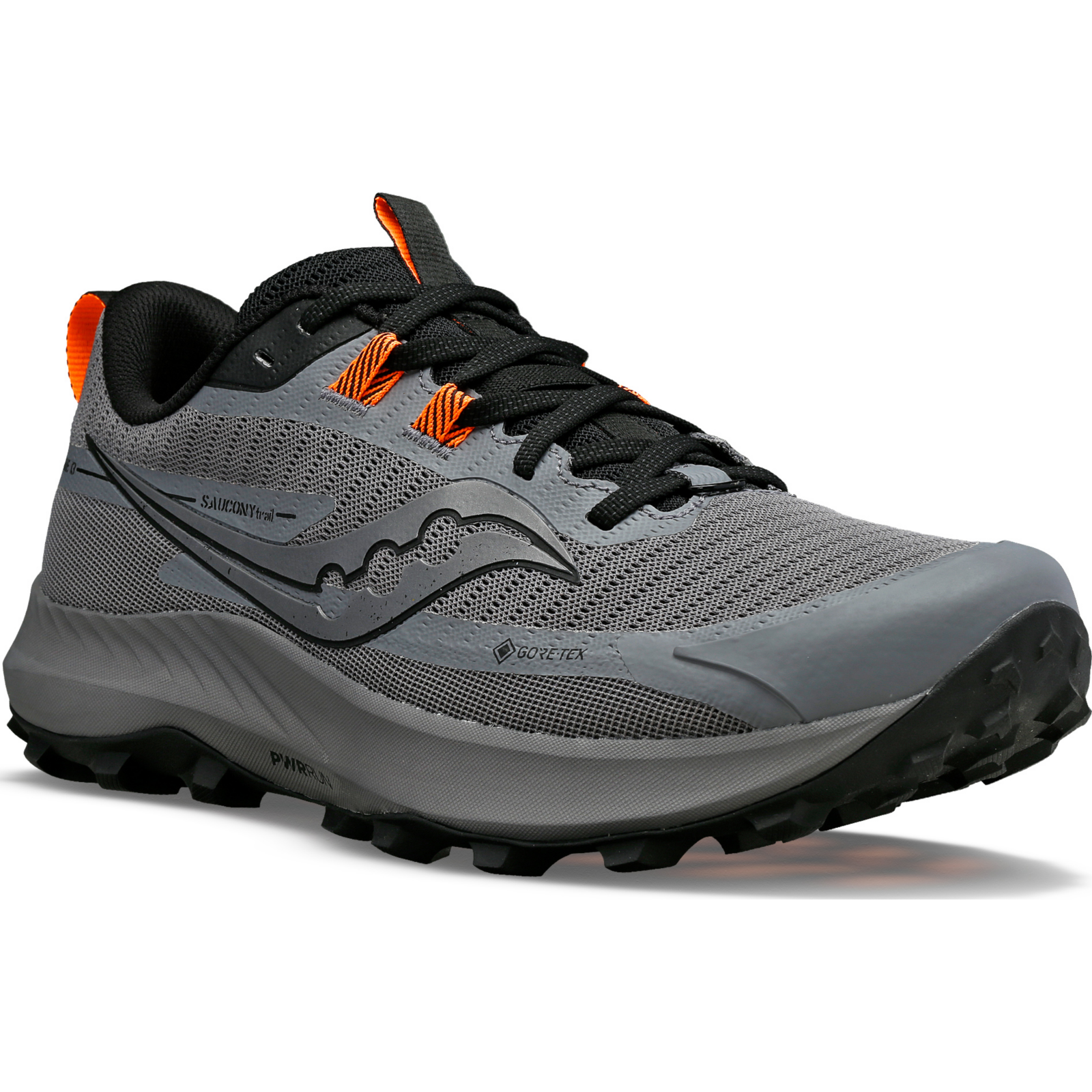 Saucony, Peregrine 13 GTX, Men, Gravel/Black (05)