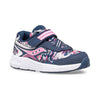 Saucony, Ride 10 Jr. Wide, Kids, Navy/Pink Camo