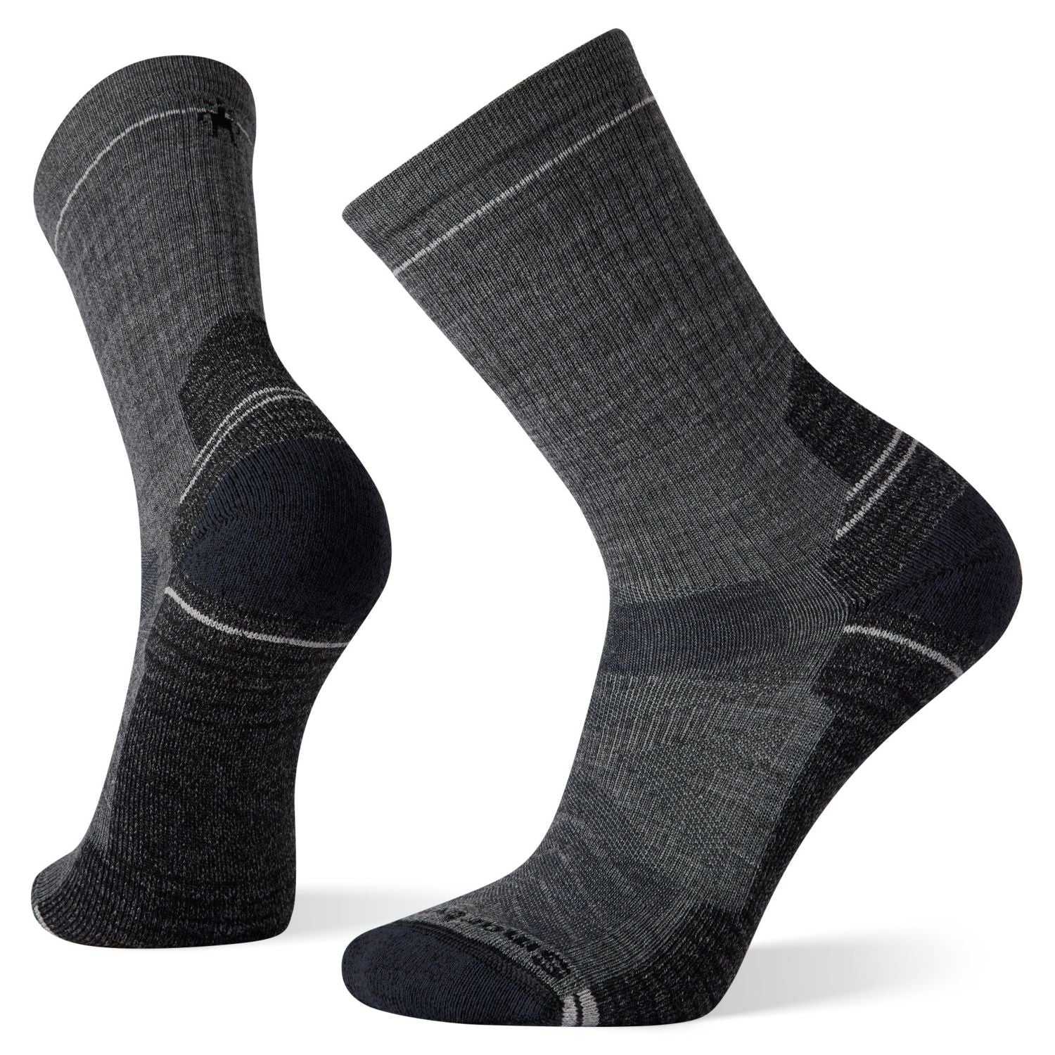 Women's Fine Ribbed Nep 3pk Crew Socks - Universal Thread™ Black/Charcoal  Heather/Heather Gray 4-10