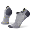 Smartwool, Run Zero Cushion Low Ankle Socks, Men, Light Gray (039)