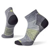 Smartwool, Run Zero Cushion Ankle Socks, Men, Medium Gray (052)