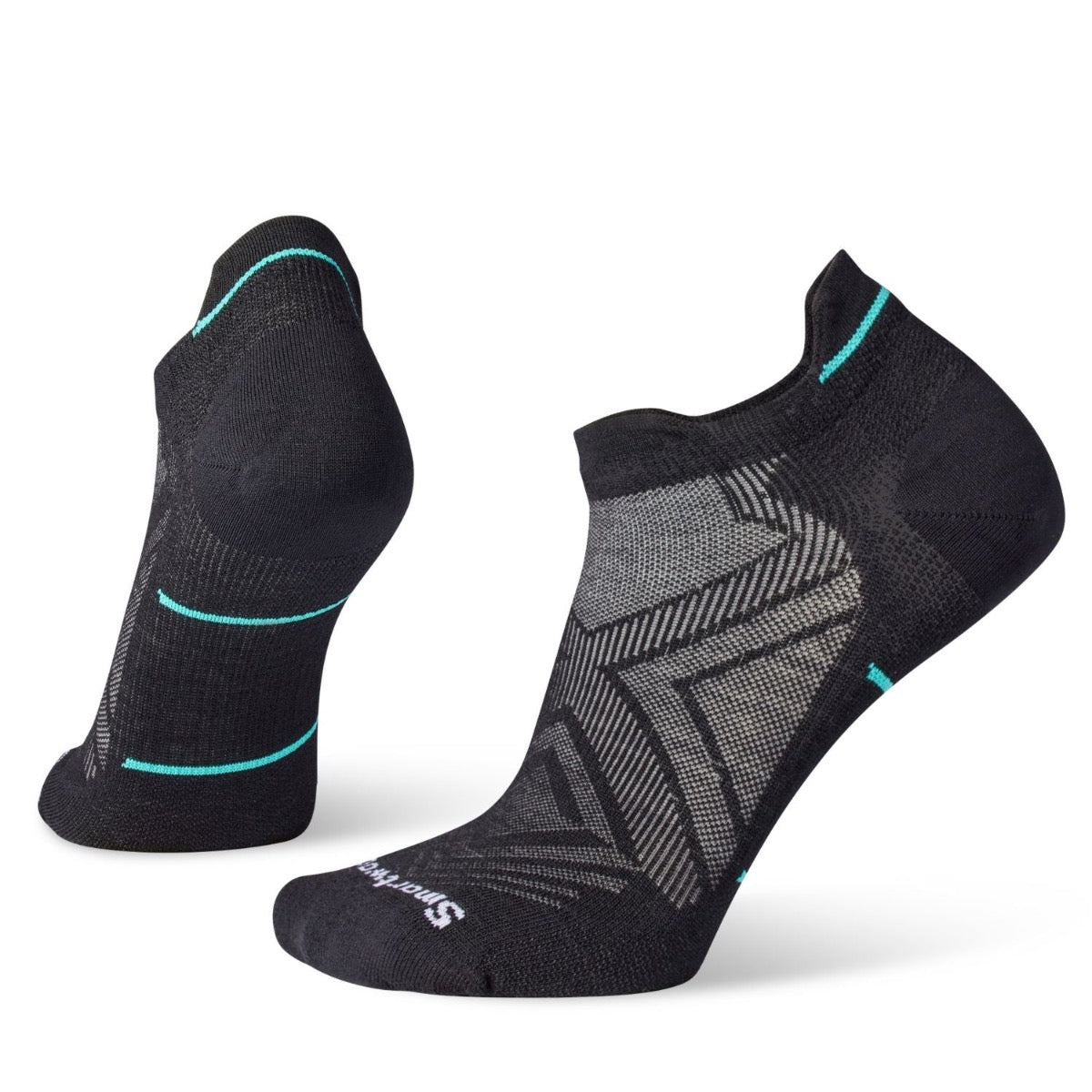 Smartwool, Run Zero Cushion Low Ankle Socks, Women, Black