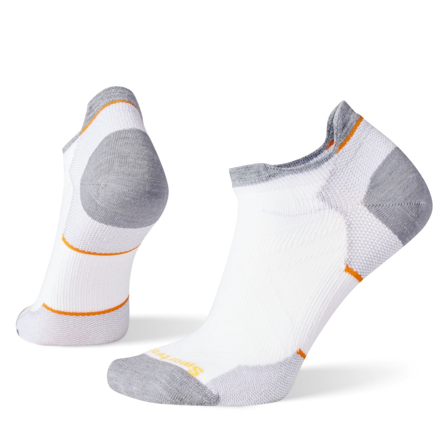 Smartwool, Run Zero Cushion Low Ankle Socks, Women, White