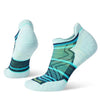 Smartwool, Run Targeted Cushion Low Ankle Socks, Women, Twilight Blue Striped