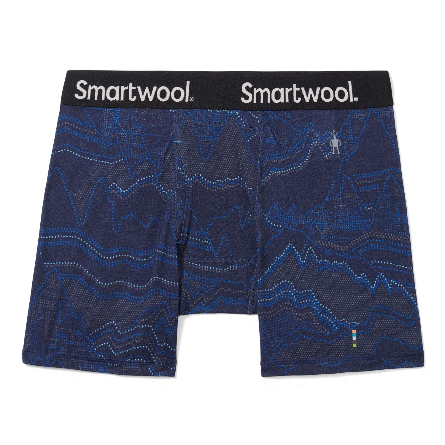 Boxer Smartwool Merino Print Boxer Brief Boxed (Mist Blue Blurred Camo  Print) Homme - Alpinstore