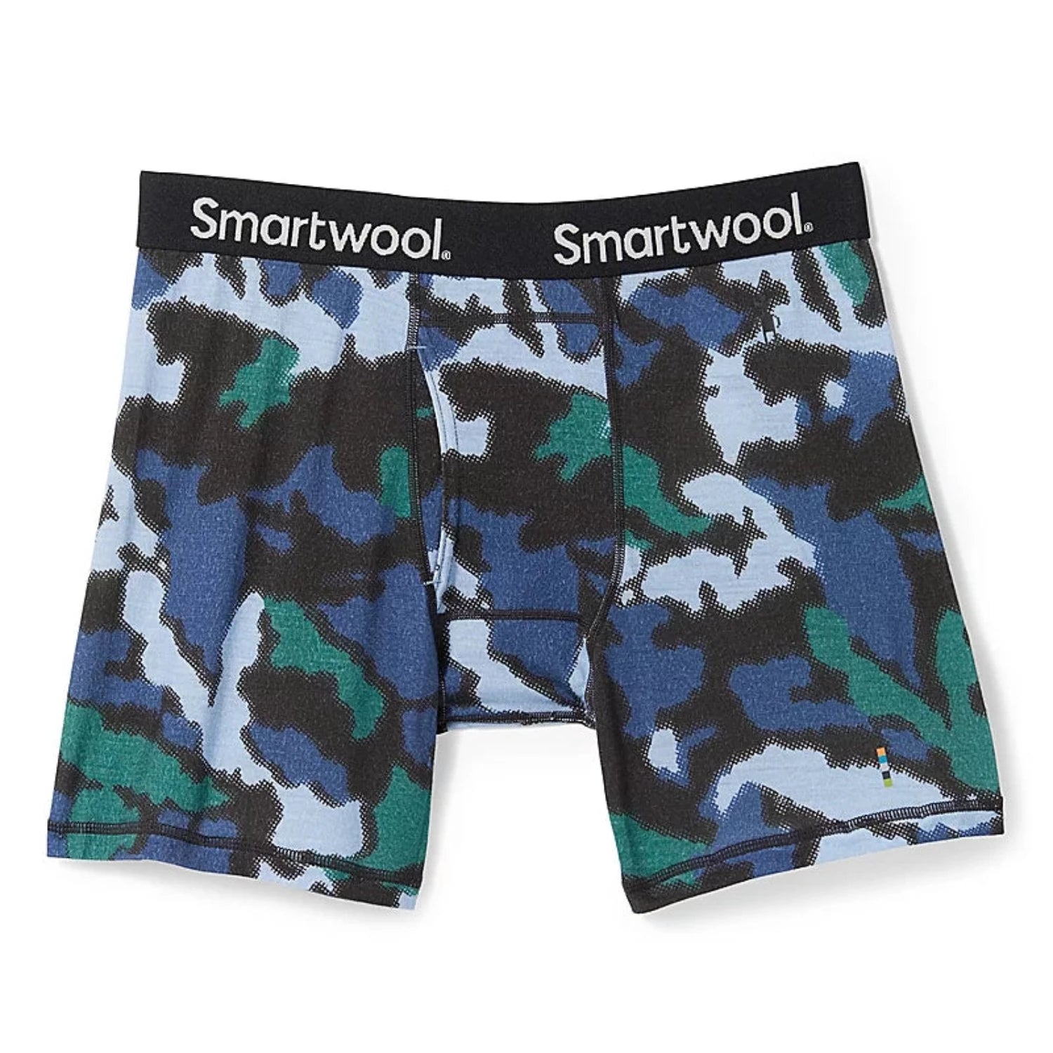 Smartwool Merino Print Boxer Brief Boxed (Deep Navy Digital Summit Print)  Men's Underwear - ShopStyle