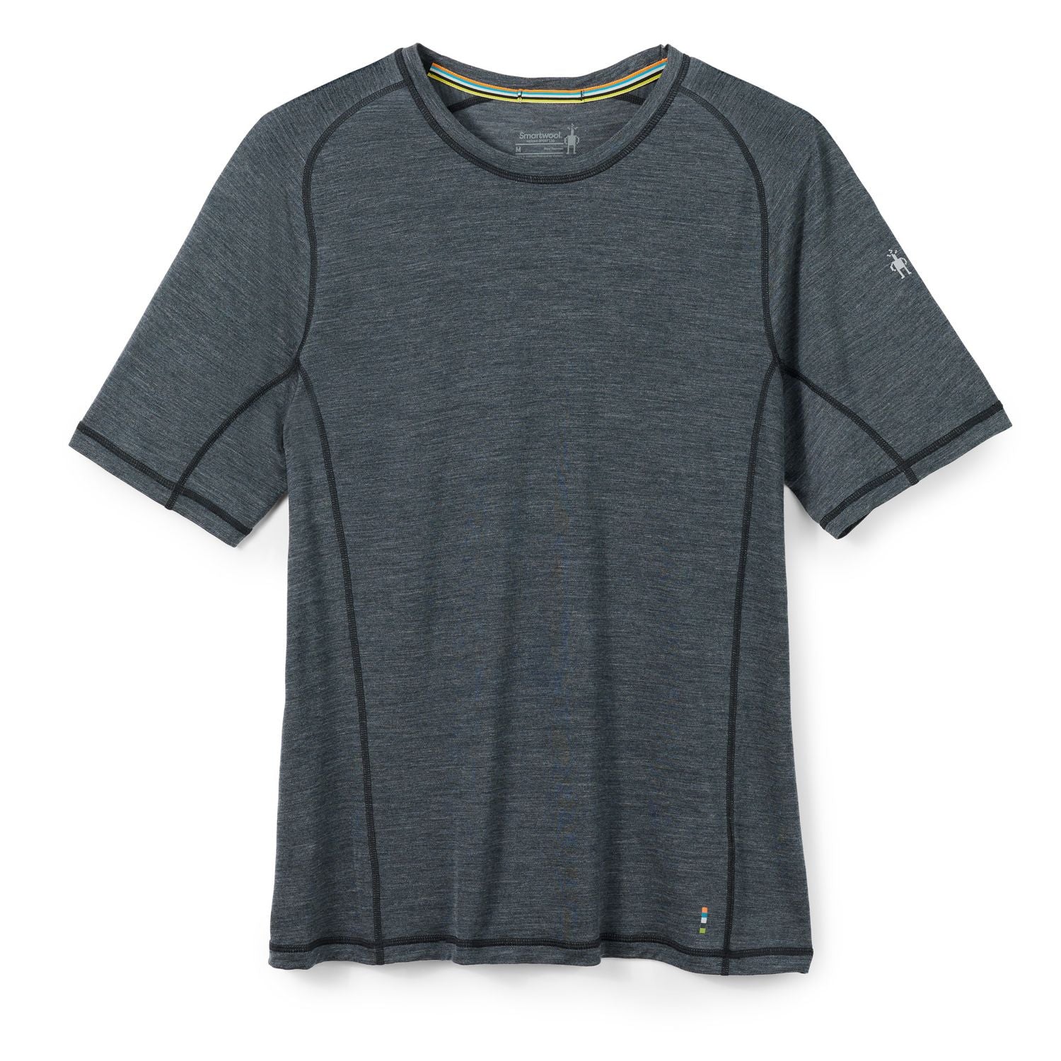 Smartwool, Merino Sport Ultralite Short Sleeve, Men, Charcoal Heather (010)