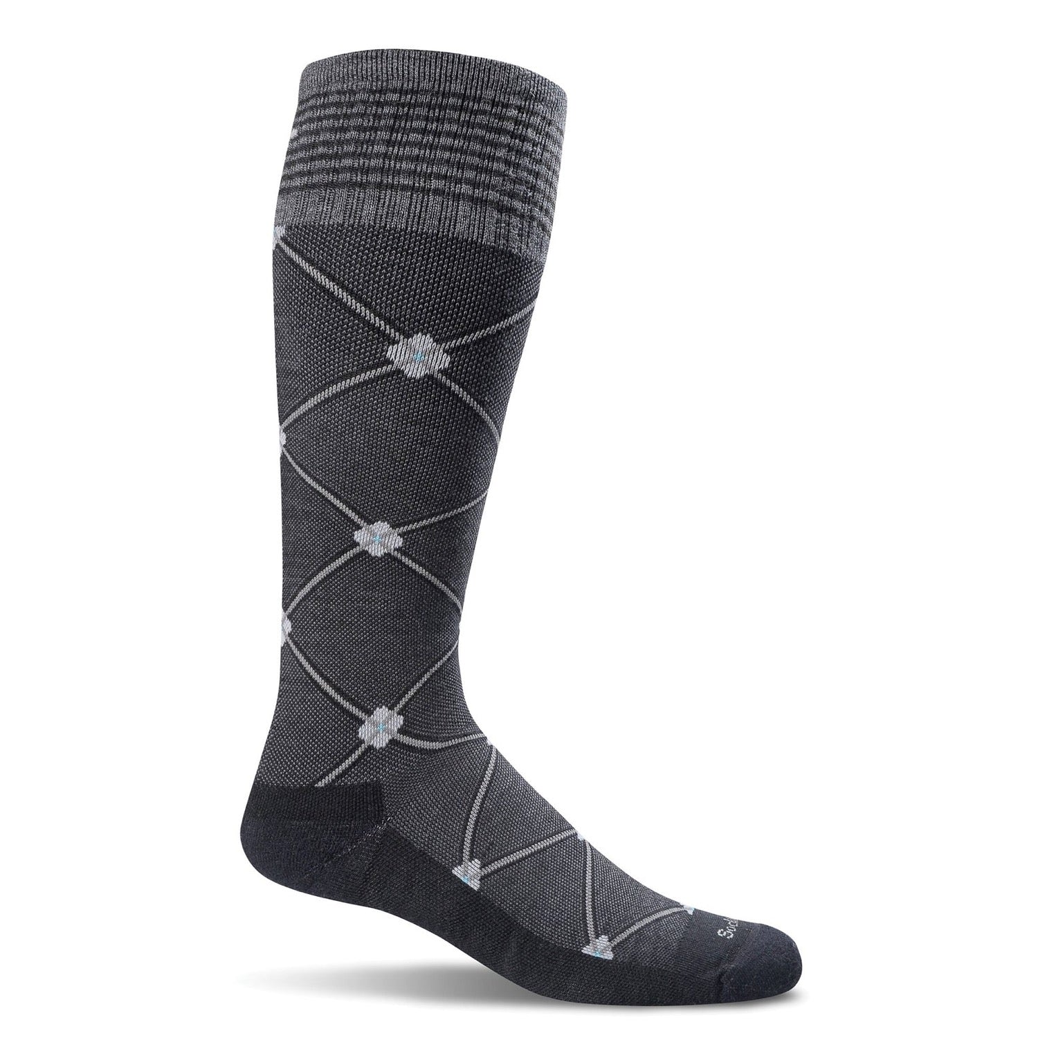 Sockwell, Elevation Knee High, Women, Black Multi