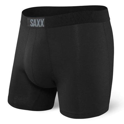 SAXX, Vibe Boxer Brief, Men, Black/Black (BBB)