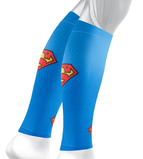 Os1st, CS6® Performance Calf Sleeves, Unisex, Superman