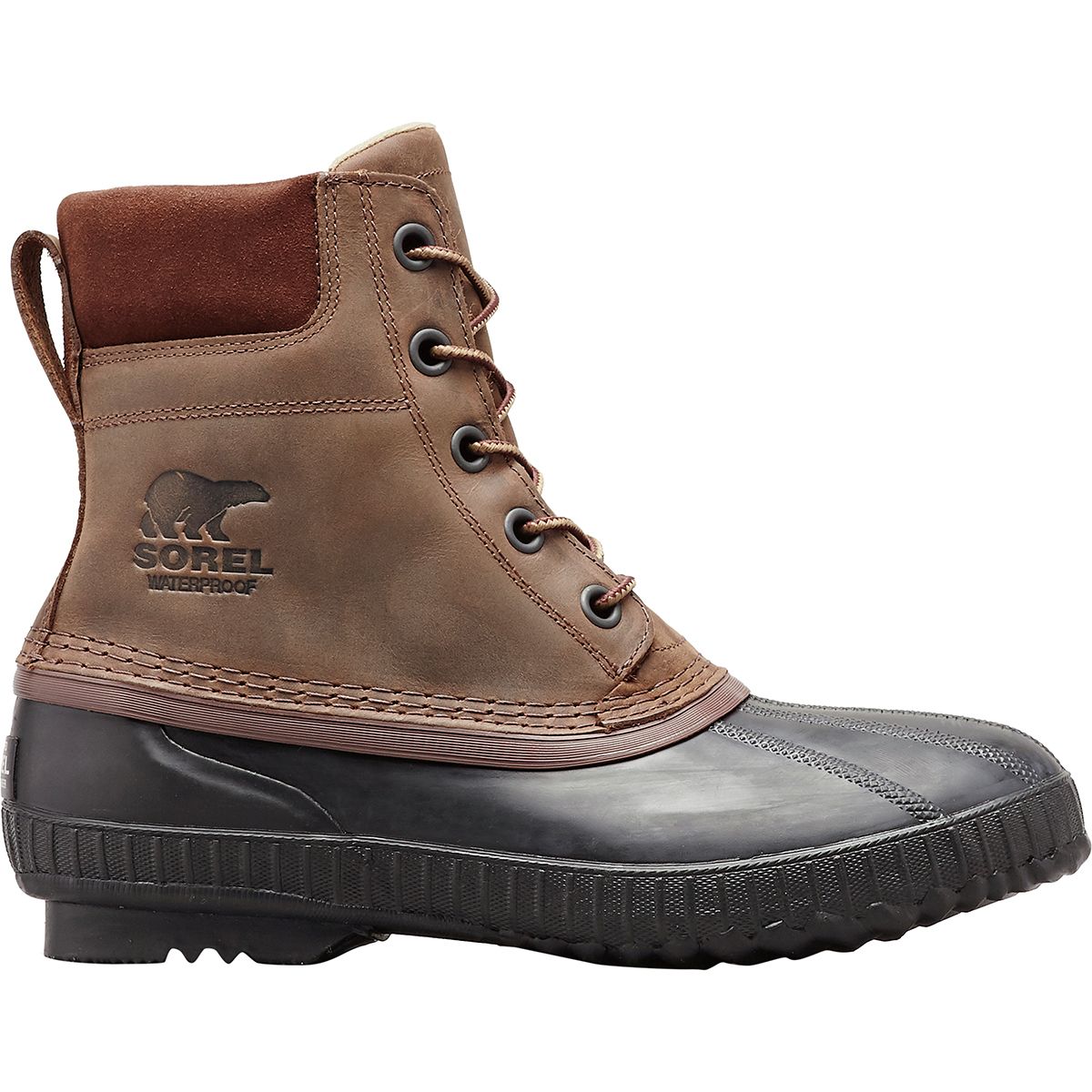 Sorel, Cheyanne II Lace Boot, Men, Tobacco/Black