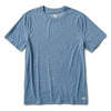 Vuori, Strato Tech Tee, Men, Cloud Heather (HCL)