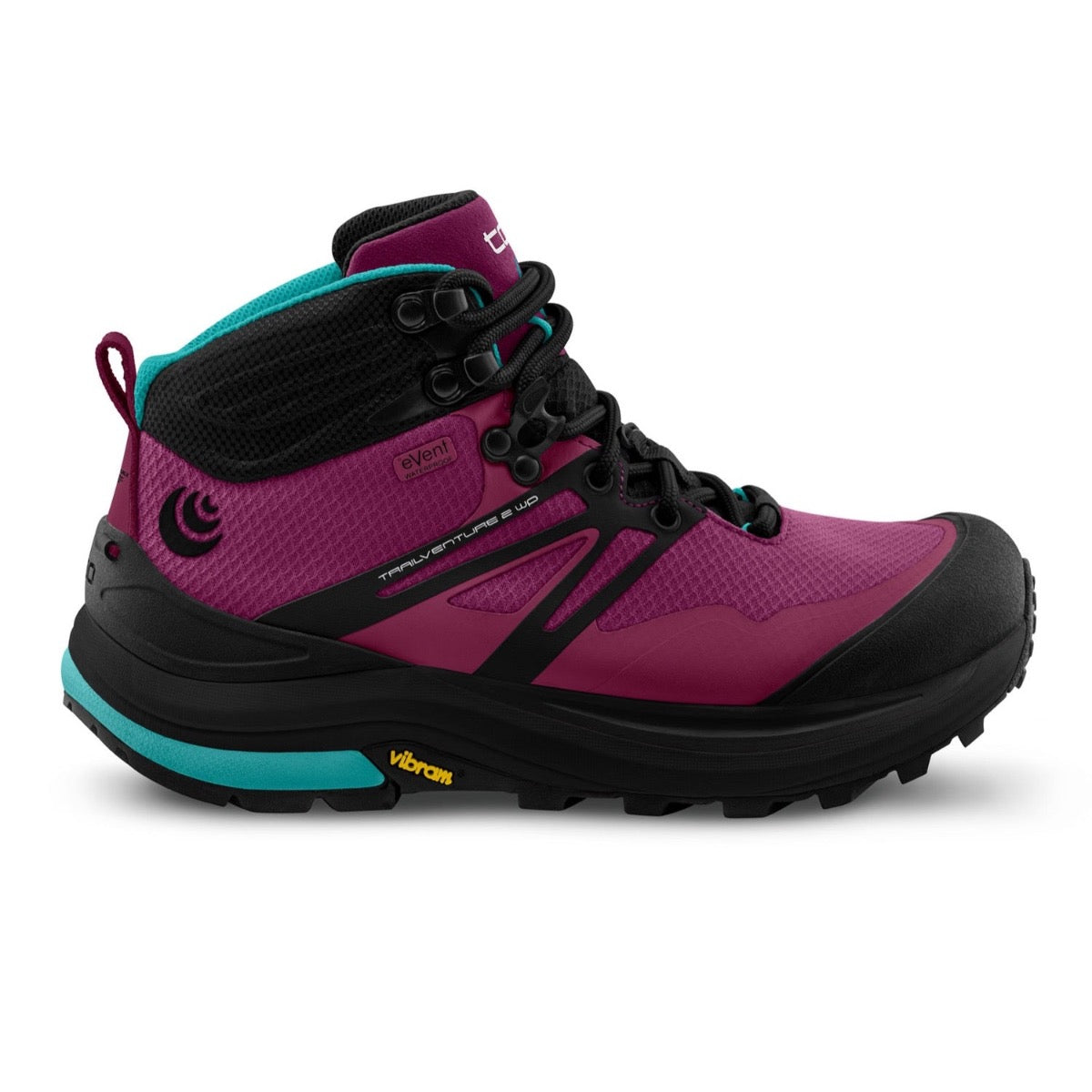 Topo Athletic, Trailventure 2 WP, Women, Raspberry Black